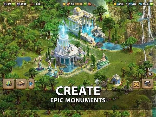 精灵幻想王国国际服最新版(elvenar)下载,精灵幻想王国,建造游戏,经营游戏