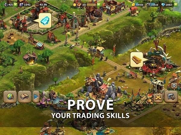 精灵幻想王国国际服最新版(elvenar)下载,精灵幻想王国,建造游戏,经营游戏