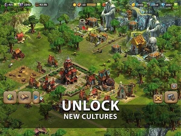 精灵幻想王国国际服最新版(elvenar)下载,精灵幻想王国,建造游戏,经营游戏