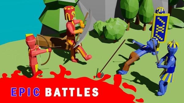 布娃娃全面战争模拟器最新版游戏(total battle ragdoll simulator)下载,战争游戏,布娃娃全面战争模拟器